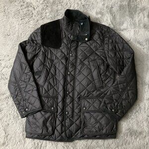 SOLD Ralph Lauren Mens Quilted Hunting Barn Chore Jacket Sz:  M Rare!